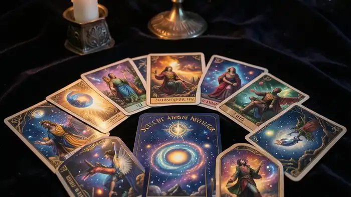 Расклад Таро «послание Вселенной» на тайного поклонника – изображение