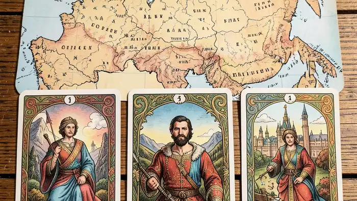 Расклад Таро «прошлое настоящее будущее» на переезд в другой город, карта Смерти, карта Солнце, карта Башня