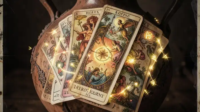 Расклад Таро путь героя на антиквариат изображение
