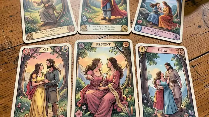 Расклад Таро путь героя на бывшую – иллюстрация