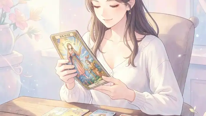 Расклад Таро «путь» на чувства женщины – визуальная схема