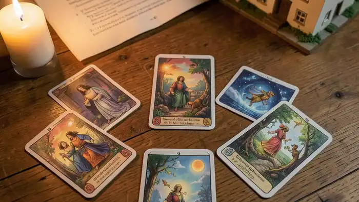 расклад Таро путь на дарственную изображение