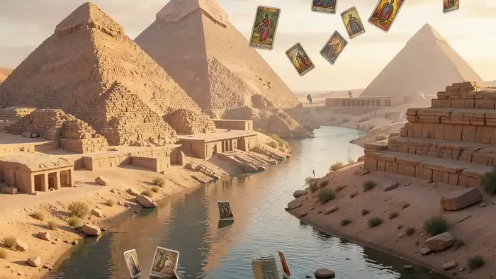 Расклад Таро путь на Египет изображение