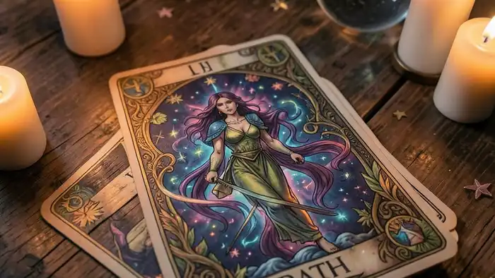 Расклад Таро путь на везение изображение