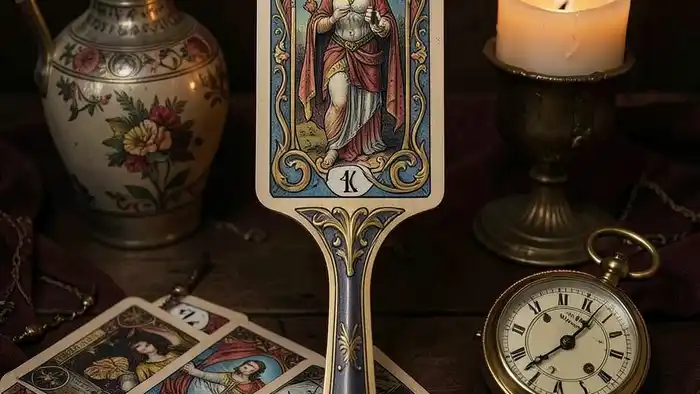 Расклад Таро «развилка» на антиквариат, изображение карт и старинных предметов
