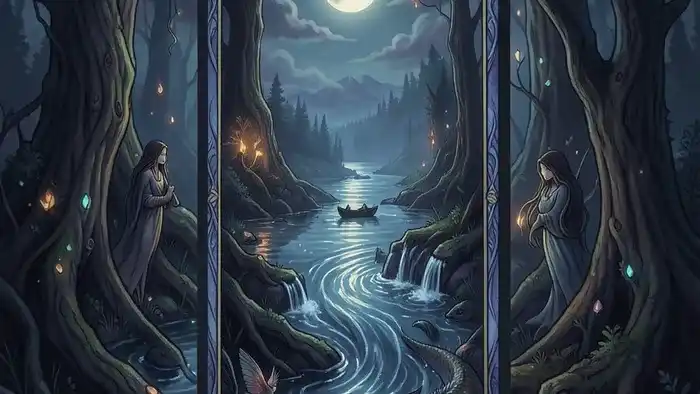 Расклад Таро «Река жизни» на досрочную пенсию: как увидеть течение судьбы