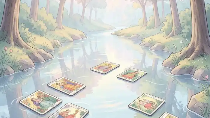 расклад Таро ��ека жизни изображение