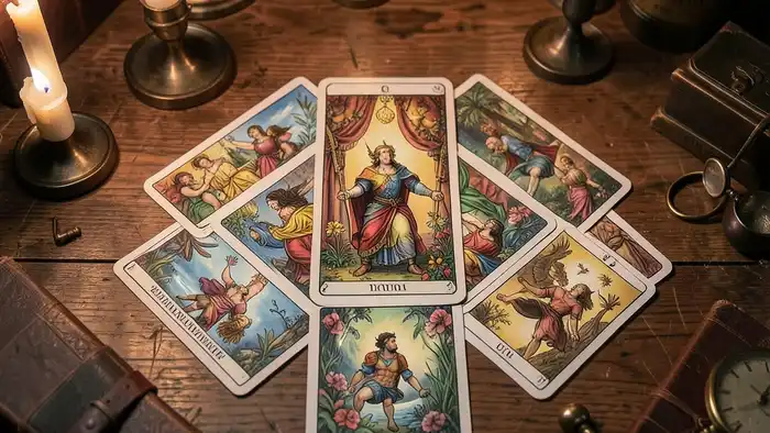 Расклад Таро «ромб» на антиквариат – визуальная схема расклада