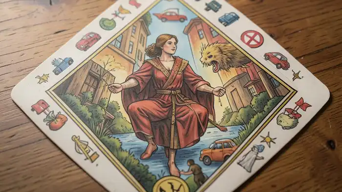 Расклад Таро «ромб» на ДТП – визуальное представление