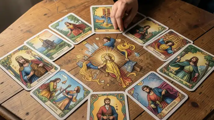 Расклад Таро «ромб» на продажи – изображение