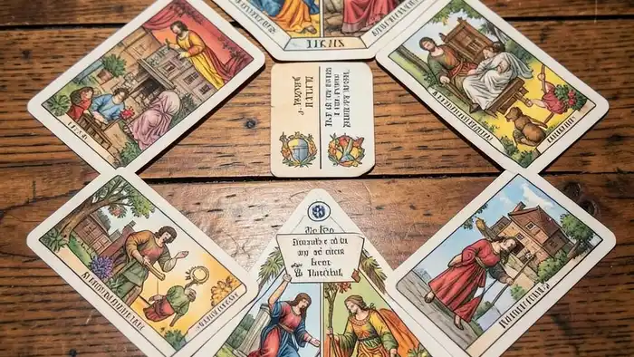 Расклад Таро «ромб» на разделение имущества – изображение