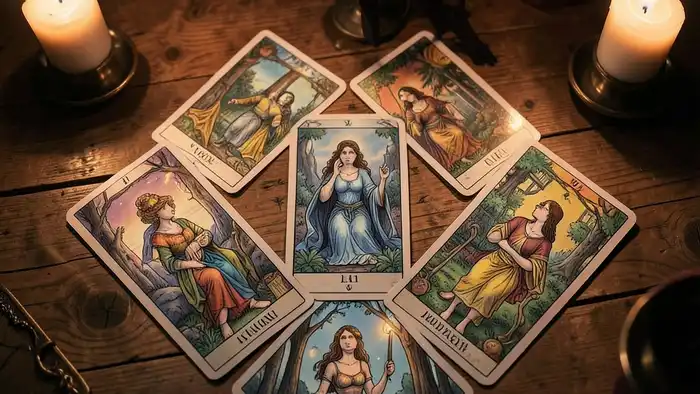 расклад Таро ромб изображение