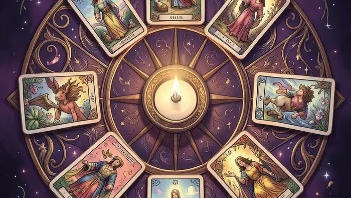Расклад Таро роза ветров готов ли он к браку – изображение расклада