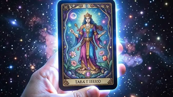 расклад Таро рука судьбы изображение руки с картой