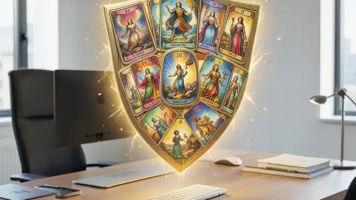 Расклад Таро «щит» на нишу – визуальное изображение щита из карт