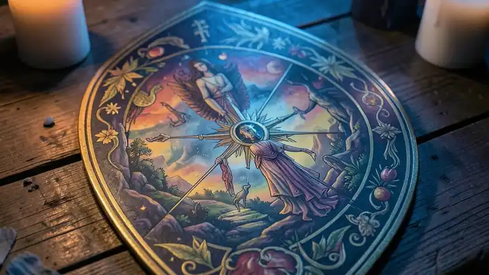 Расклад Таро «щит» на охлаждение чувств изображение