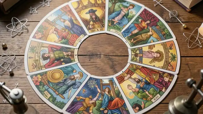 Расклад Таро спираль на научную карьеру – визуальное изображение