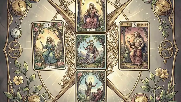 Расклад Таро «стрела» – визуальное изображение стрелы с картами, символизирующее финансовый рост