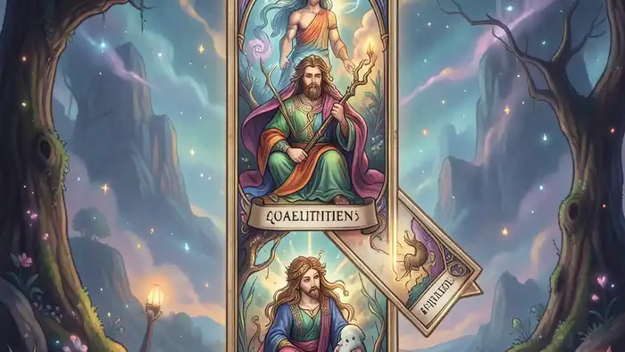 Расклад Таро «стрела» на квалификацию – изображение расклада