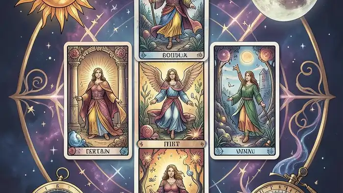 Расклад Таро «стр��ла» на мотивац��ю – визуальное представление