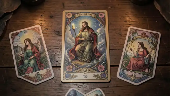 Расклад Таро «стрела» на тревожность – визуальная стрелка из карт