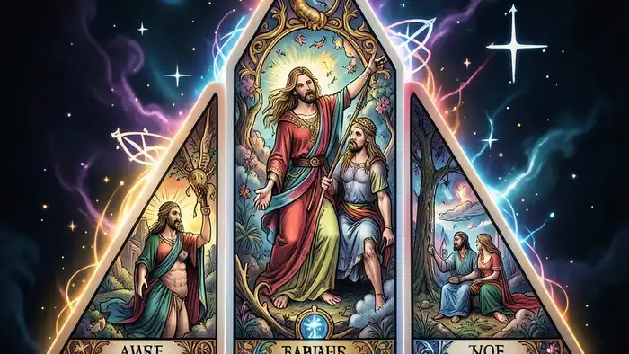 Расклад Таро «треугольник» на будущее изображение