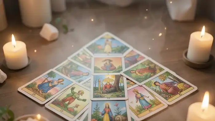 Расклад Таро треугольник на медитацию