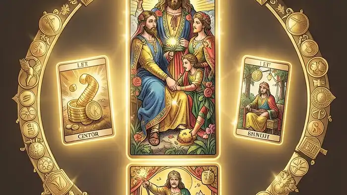 Расклад Таро «треугольник» на щедрость изображение
