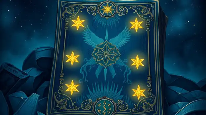 Расклад Таро цепочка на испытательный срок – изображение карт в цепочке