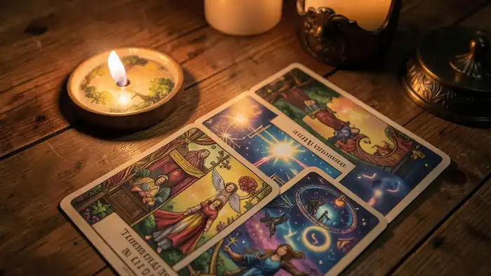 Расклад Таро «цепочка» на завтра – изображение расклада