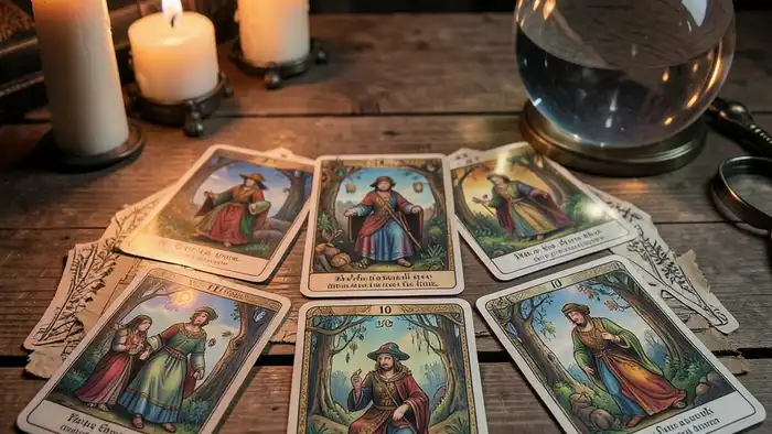 Расклад Таро цыганский на смысл жизни изображение