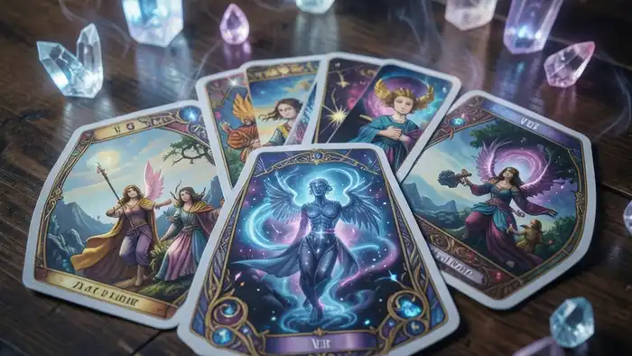 расклад Таро веер на энергетического вампира изображение