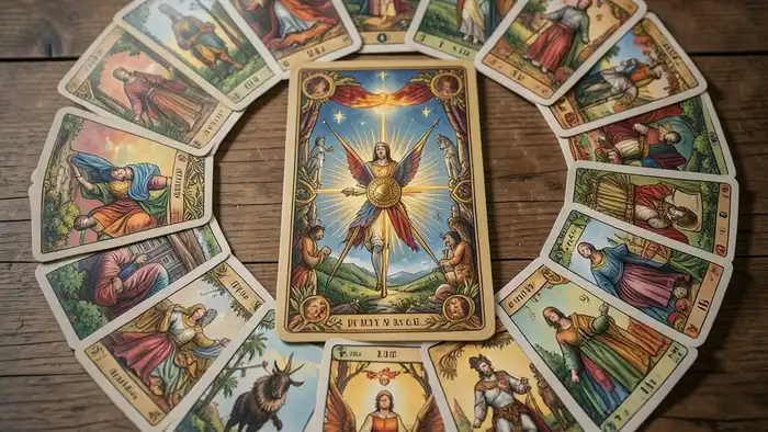 Расклад Таро «веер» — визуальное представление