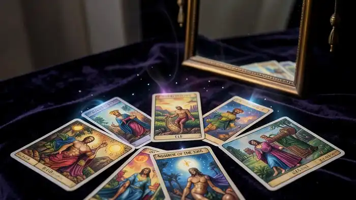 Расклад Таро «Зеркало души» на конкурентов, отражающий внутренний мир соперника