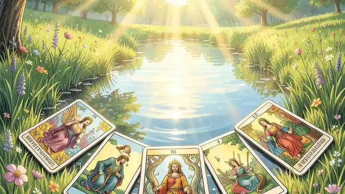 Расклад Таро «зеркало души» на лето — изображение
