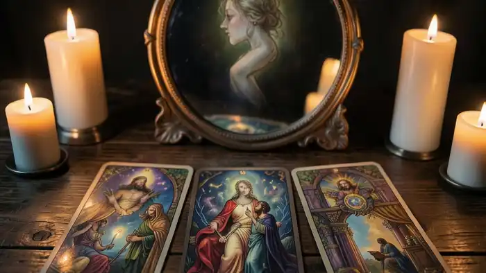 Расклад Таро «зеркало души» на сплетни, изображение