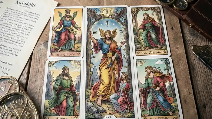 Расклад Таро «зодиакальный» на алименты – визуальное изображение