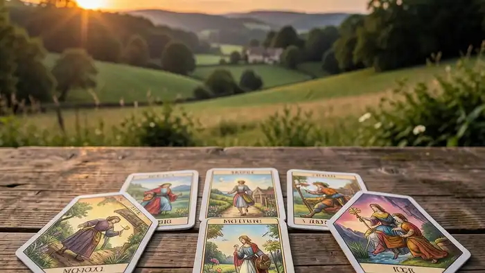 зодиакальный расклад Таро на переезд в деревню изображение