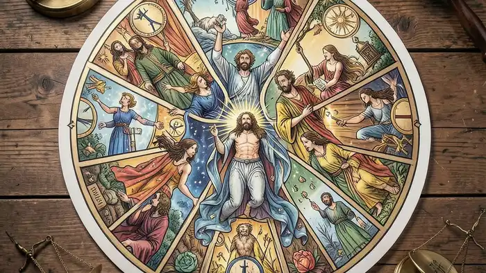 зодиакальный расклад таро на судебное дело