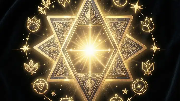 Расклад Таро «Звезда Давида» на иммунитет – символический образ