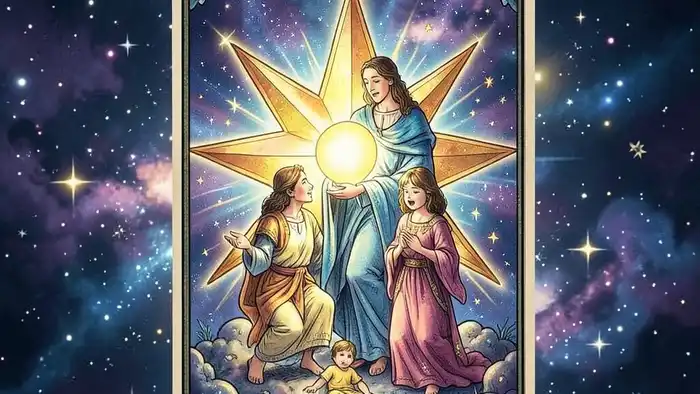 Расклад Таро «звезда» — карта Звезда, символ надежды и вопросов о семье