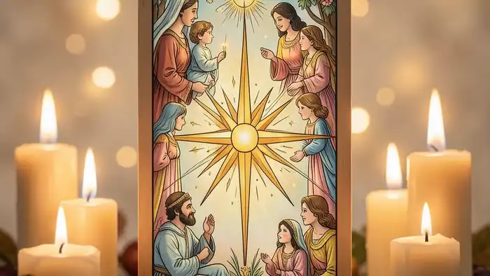 Расклад Таро звезда на свекровь и отношения, изображение