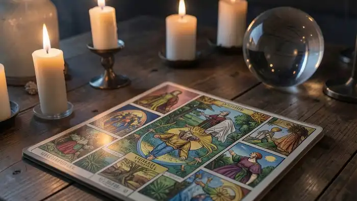 расклады в школе Уэйта — изображение расклада кельтского креста