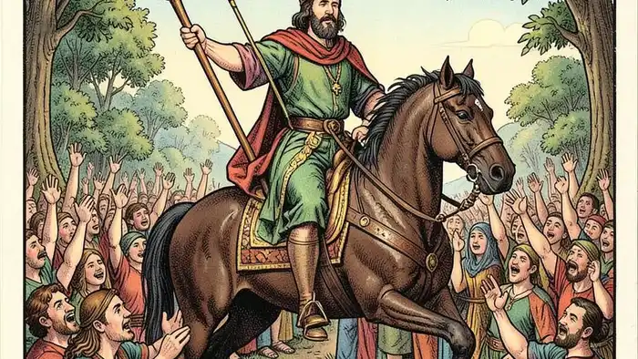 Шестерка Жезлов карта Таро – победа и признание