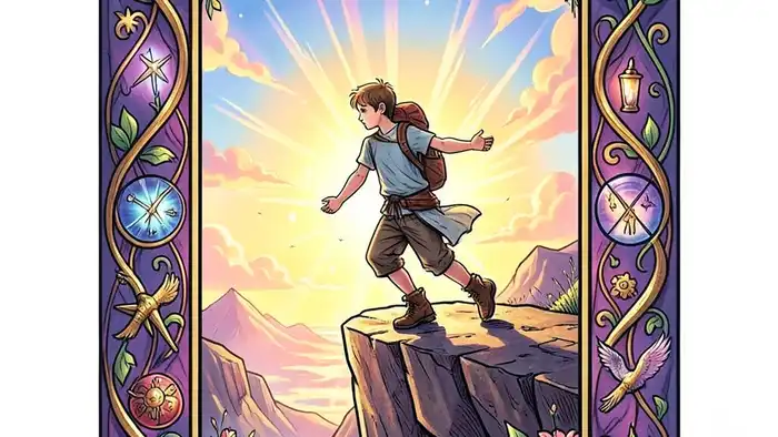 Шут чувство таро — иллюстрация карты Дурака, символизирующая начало пути