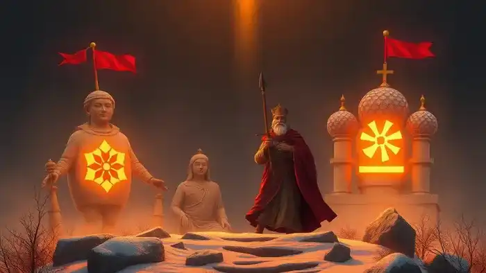 Сила Таро — путь героя через архетипы Старших Арканов в мистическом пейзаже