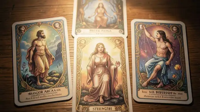 Сила значение таро — иллюстрация старших арканов