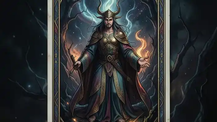 Смерть архетипа Таро — иллюстрация карты с символикой