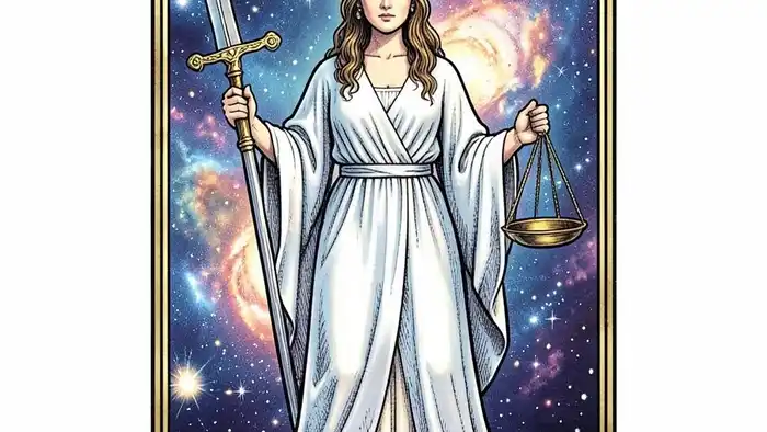 Справедливость карта таро – символ баланса и внутренней истины