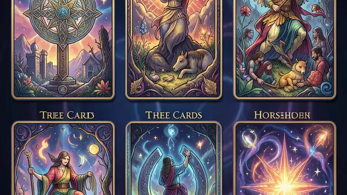 топ 10 раскладов таро — иллюстрация раскладов